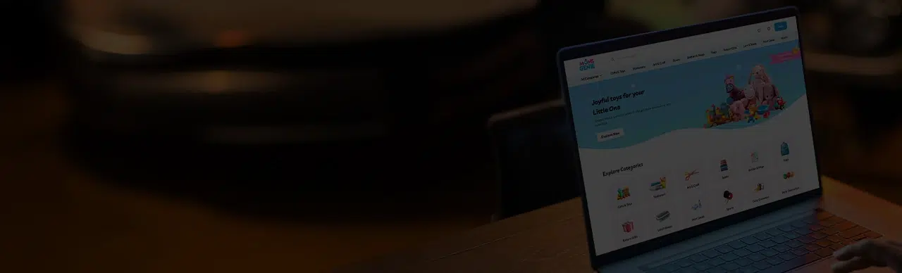 Developing an e-commerce toy store for an emerging startup: Mom's Genie