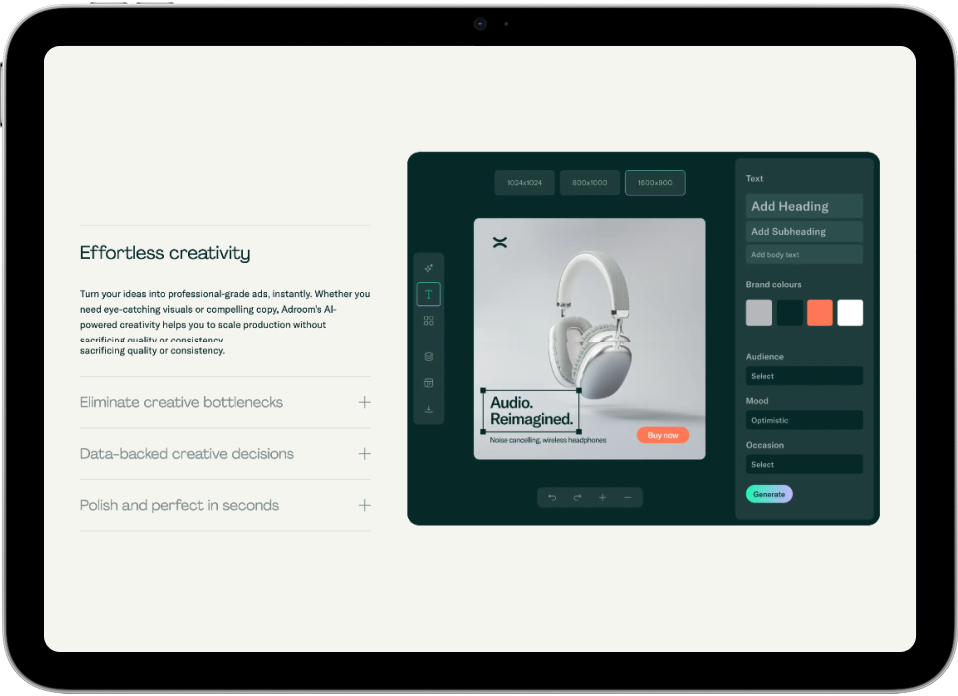 Modernisation of UI/UX
